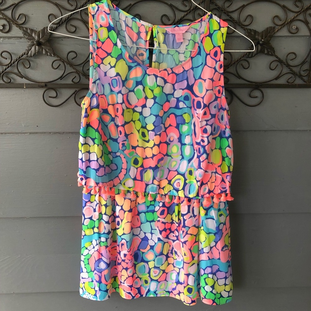 Lilly Pulitzer Gypsy Jungle Skirt Set Size 0.